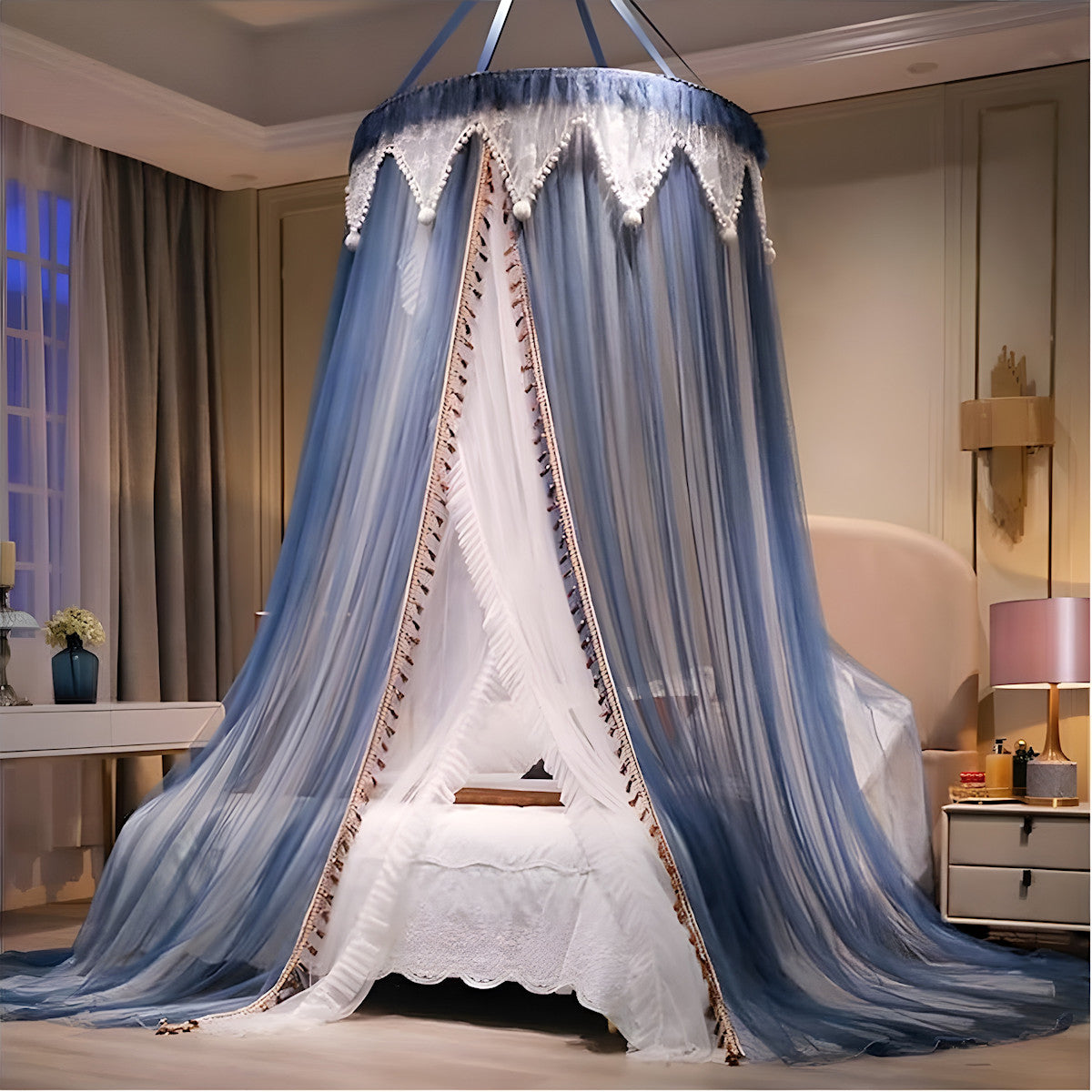 Ciel de Lit Adulte Bleu | Rêve Océanique