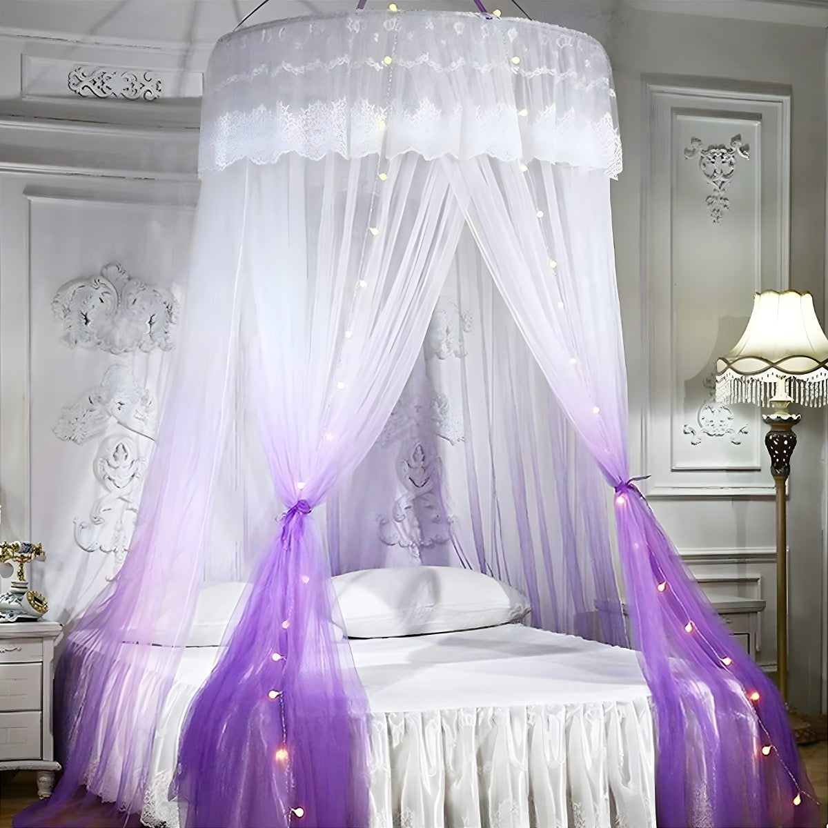 Ciel de Lit Adulte Violet | Ciel Envoûtant
