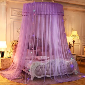 Ciel de Lit Adulte Violet | Voile Améthyste