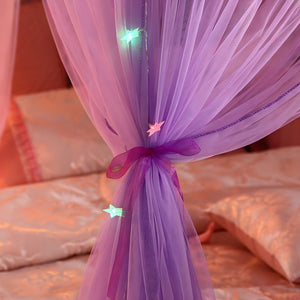 Ciel de Lit Adulte Violet | Voile Améthyste