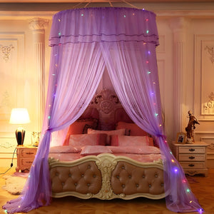 Ciel de Lit Adulte Violet | Voile Améthyste