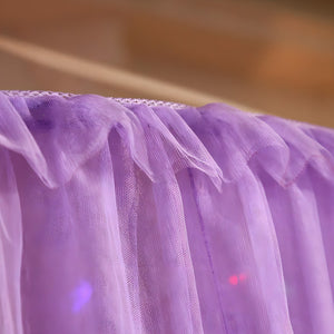 Ciel de Lit Adulte Violet | Voile Améthyste