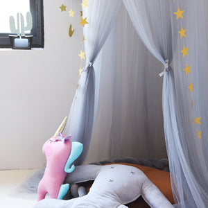 Ciel de lit Bébé Bleu Gris | Royaume Céleste