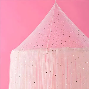 Ciel de Lit Bébé Orange | Plume d'Aurore