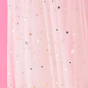 Ciel de Lit Bébé Orange | Plume d'Aurore