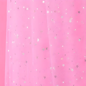 Ciel de Lit Bébé Rose Fuchsia | Plume Pâle