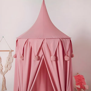 Ciel de Lit Bébé Rose | Voile de Tendresse