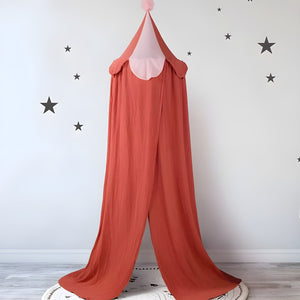 Ciel de Lit Bébé Rouge | Ciel de Vermillon