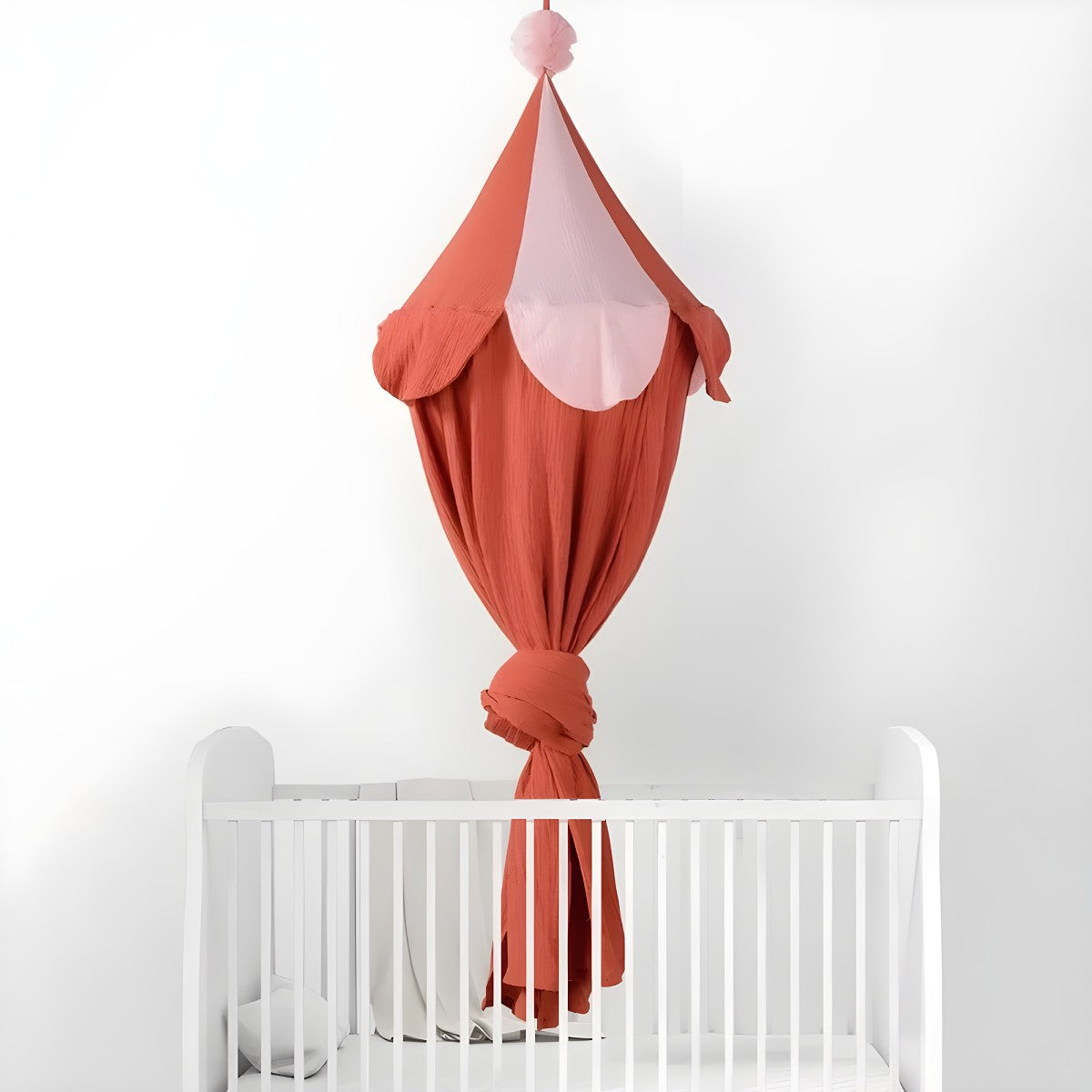 Ciel de Lit Bébé Rouge | Ciel de Vermillon