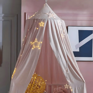 Ciel de Lit Bébé Vieux Rose | Étoile Pâle