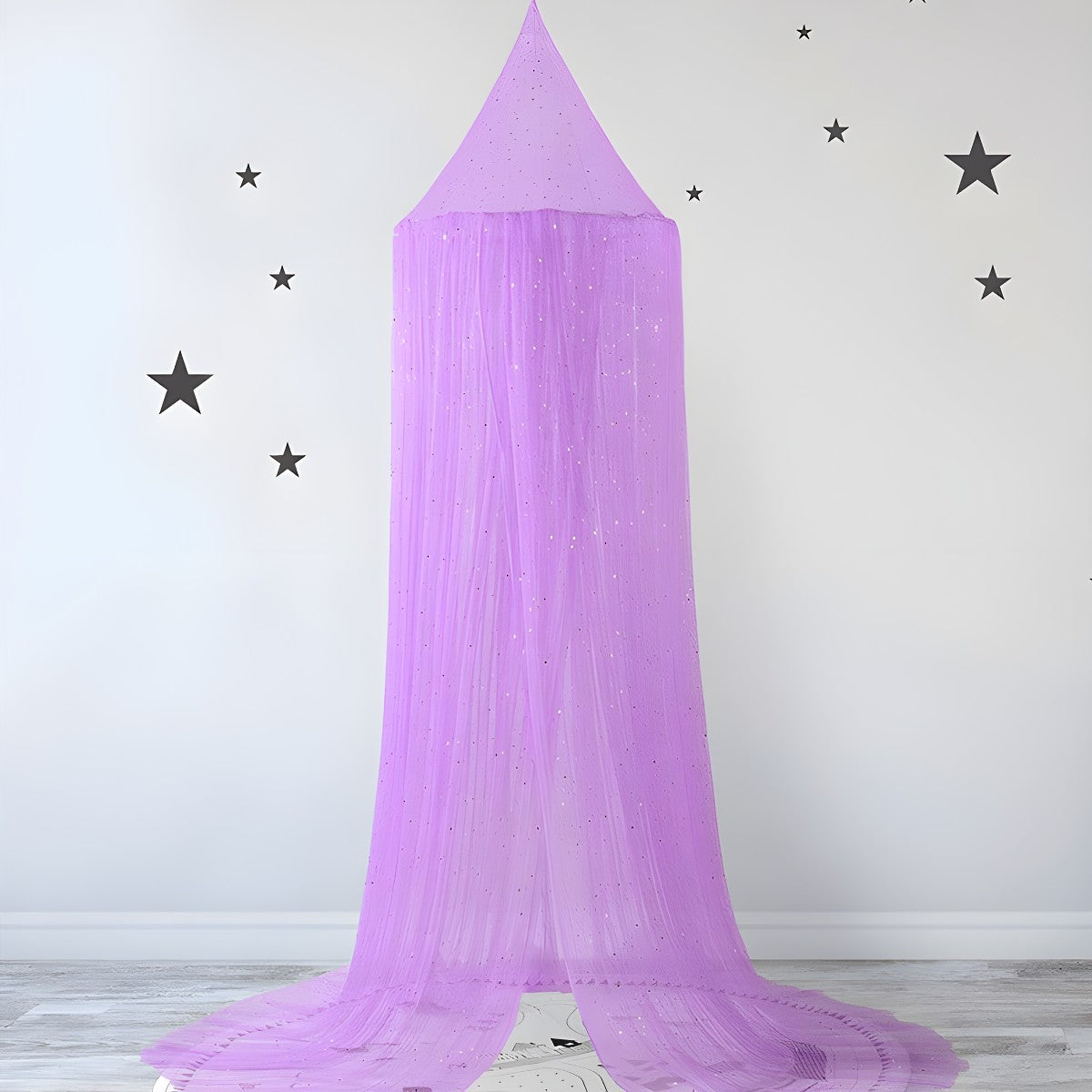 Ciel de Lit Bébé Violet | Voile de Lila