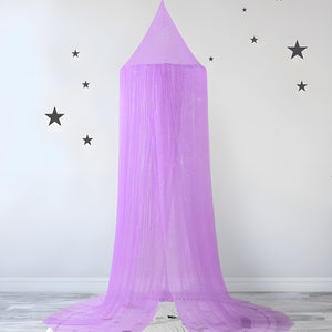 Ciel de Lit Bébé Violet | Voile de Lila