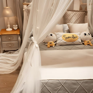 Ciel de Lit Beige Rose | Chaleur Douce