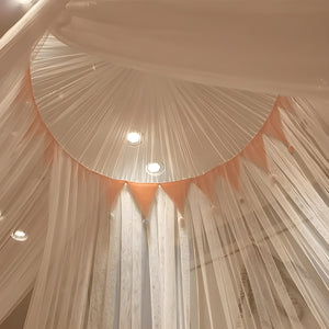 Ciel de Lit Beige Rose | Chaleur Douce