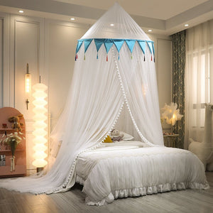 Ciel de Lit Blanc & Bleu | Cocon d’Azur