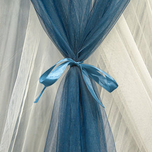 Ciel de Lit Blanc & Bleu | Lune d’Azur