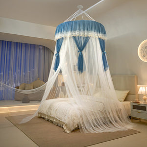 Ciel de Lit Blanc & Bleu | Lune d’Azur