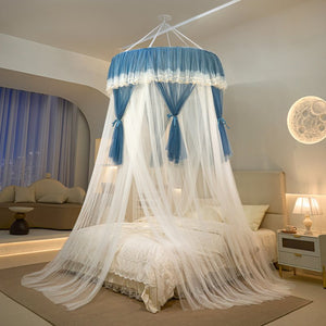 Ciel de Lit Blanc & Bleu | Lune d’Azur