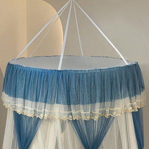 Ciel de Lit Blanc & Bleu | Lune d’Azur