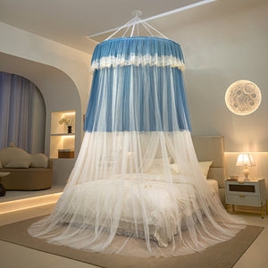 Ciel de Lit Blanc & Bleu | Lune d’Azur