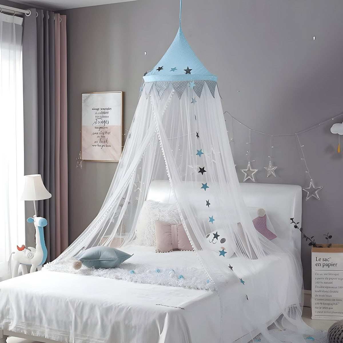 Ciel de Lit Blanc Enfant | Nuage Douillet