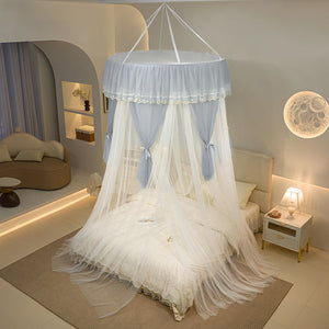 Ciel de Lit Blanc & Gris | Pure Élégance