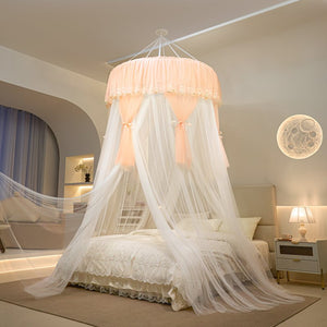 Ciel de Lit Blanc & Orange | Cocon de Soie