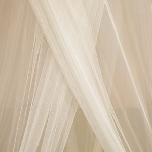 Ciel de Lit Blanc & Orange | Cocon de Soie