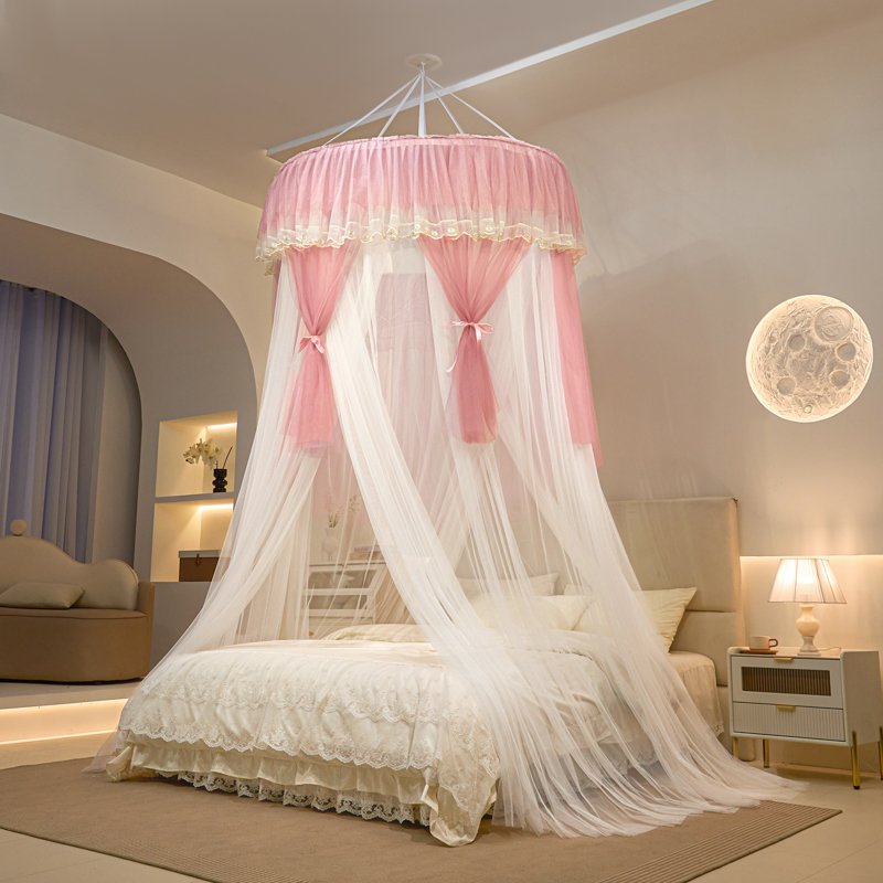 Ciel de Lit Blanc & Rose | Charme Poudré