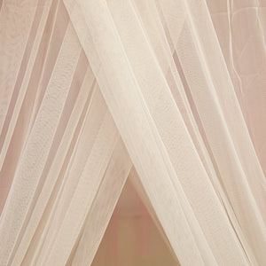 Ciel de Lit Blanc & Rose | Charme Poudré