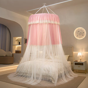 Ciel de Lit Blanc & Rose | Charme Poudré