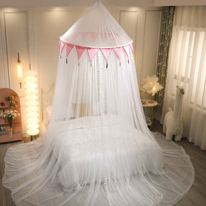 Ciel de Lit Blanc & Rose | Pure Féerie