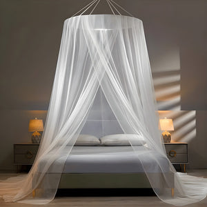 Ciel de Lit Blanc Transparent | Éclat de Lune