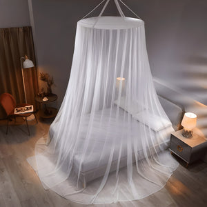 Ciel de Lit Blanc Transparent | Éclat de Lune