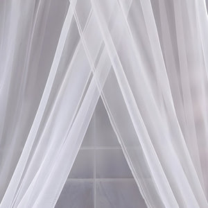 Ciel de Lit Blanc Transparent | Éclat de Lune