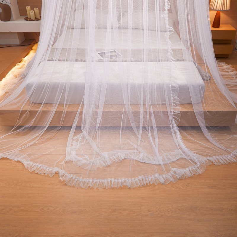 Ciel de Lit Blanc Transparent | Roséea