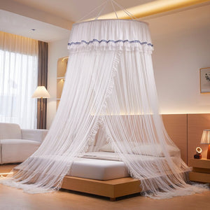 Ciel de Lit Blanc Transparent | Roséea