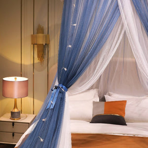 Ciel de Lit Bleu & Blanc | Rêve Astral