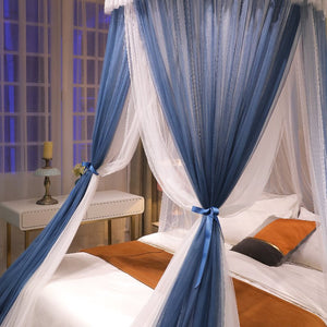 Ciel de Lit Bleu & Blanc | Rêve Astral