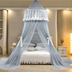 Ciel de Lit Bleu Gris | Élégance Boréale