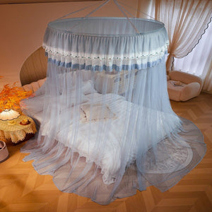 Ciel de Lit Bleu Pastel | Éclat Boréal