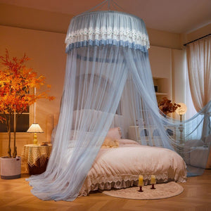 Ciel de Lit Bleu Pastel | Éclat Boréal