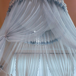 Ciel de Lit Bleu Pastel | Éclat Boréal