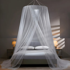 Ciel de Lit Gris Perle | Voile d’Argent
