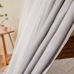 Ciel de Lit Gris | Sérénité Argent