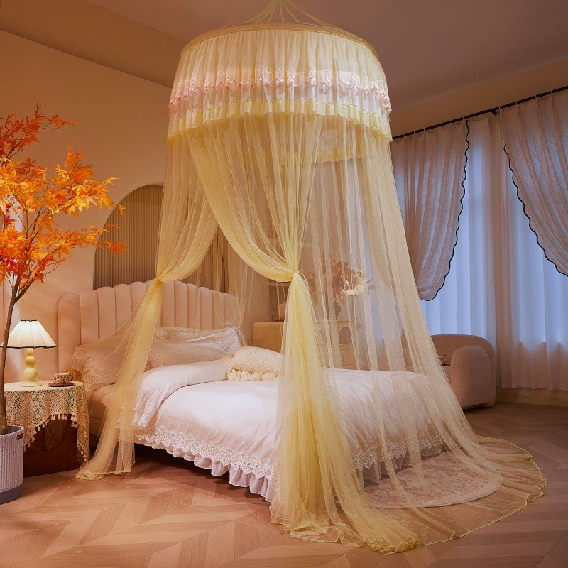 Ciel de Lit Jaune Mimosa | Rêverie Dorée