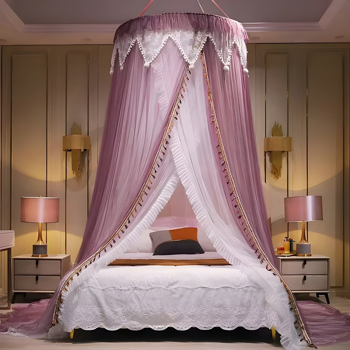 Ciel de Lit Mauve | Douceur Prunelle
