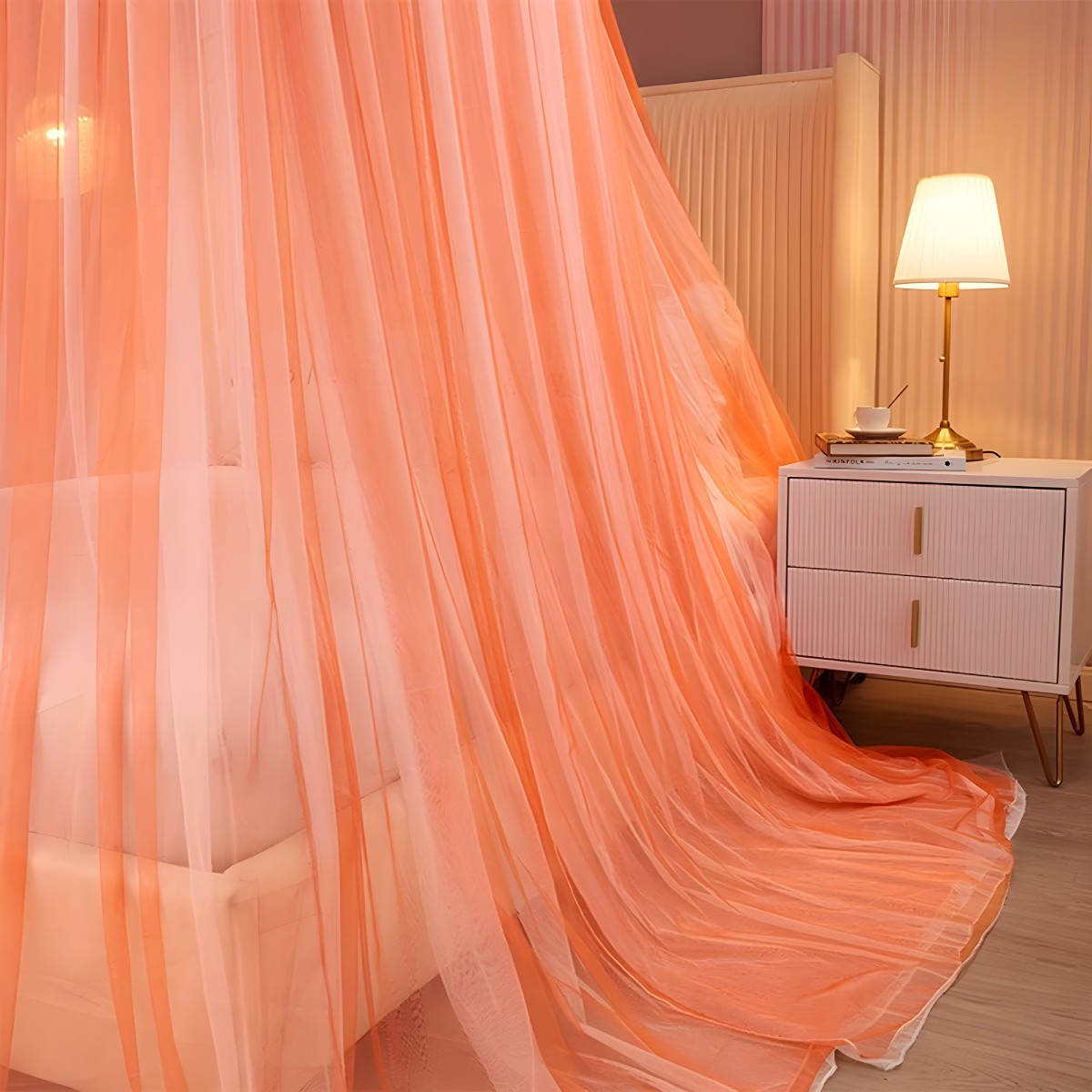 Ciel de Lit Orange | Lueur d'Été