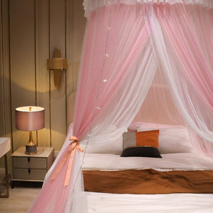 Ciel de Lit Rose & Blanc | Douce Romance