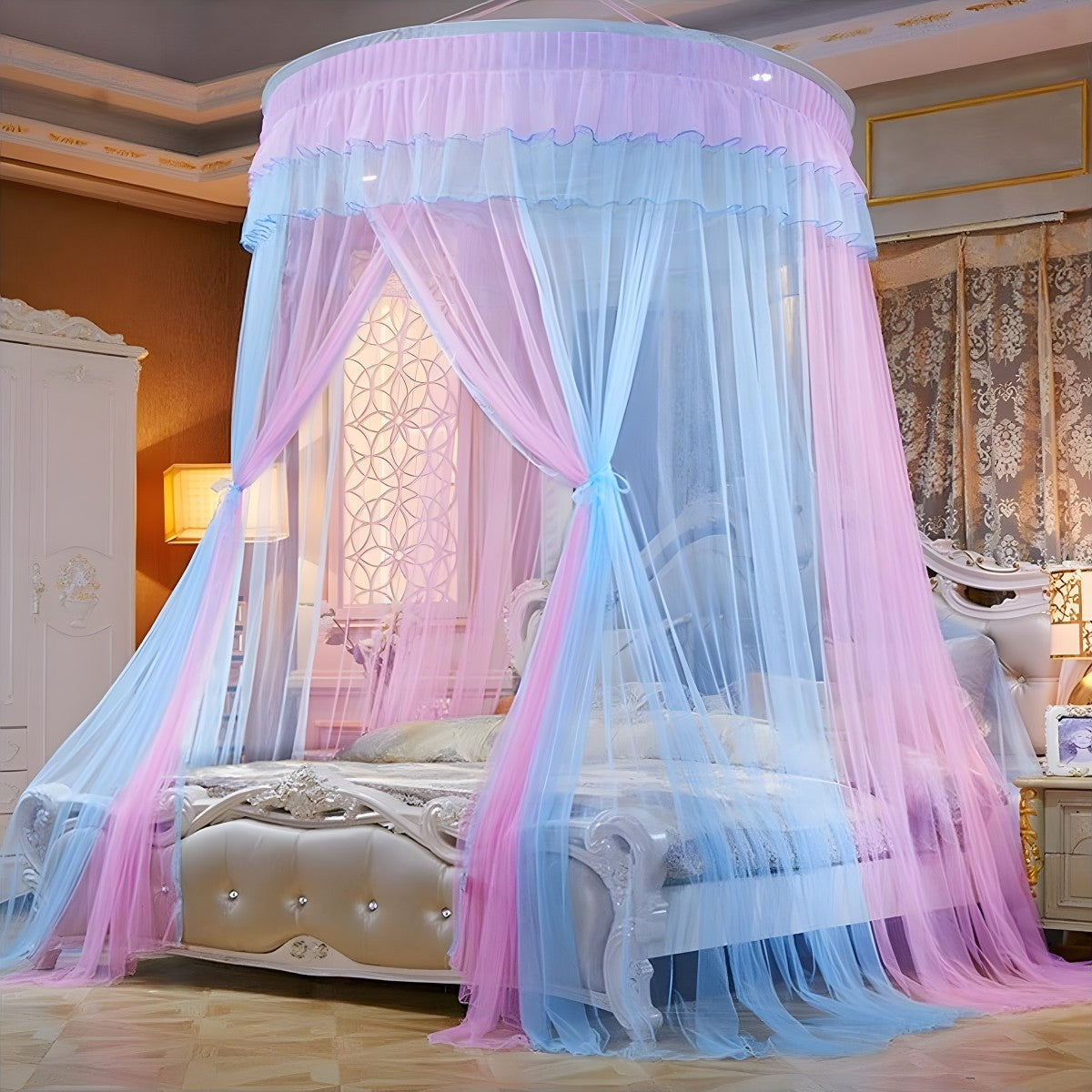 Ciel de Lit Rose et Bleu | Brise Céleste